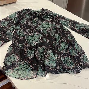 Floral Long Sleeve Dress